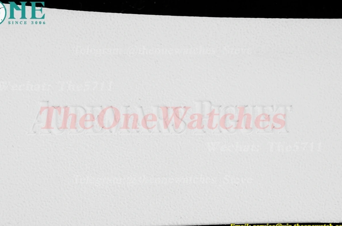 Oak RU SS Dial 15710 Clone Super Offshore Diver White Royal 42mm SA3120 APSF 0411